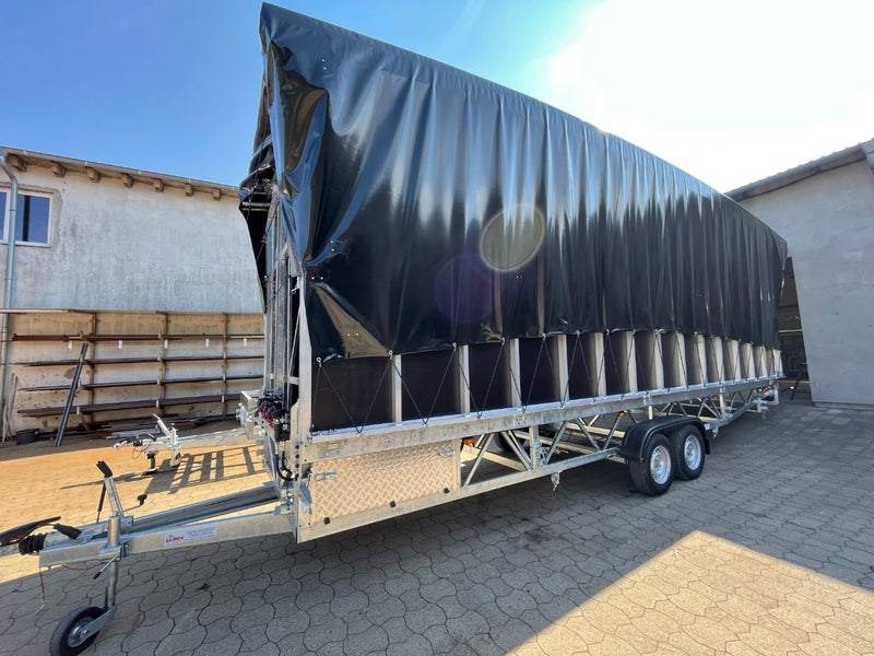 Lumex Trailer Stage 8x6m – Pent or Arc Roof Mobile Stage