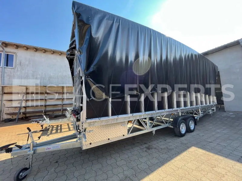 Lumex Trailer Stage 8x6m – Pent or Arc Roof Mobile Stage