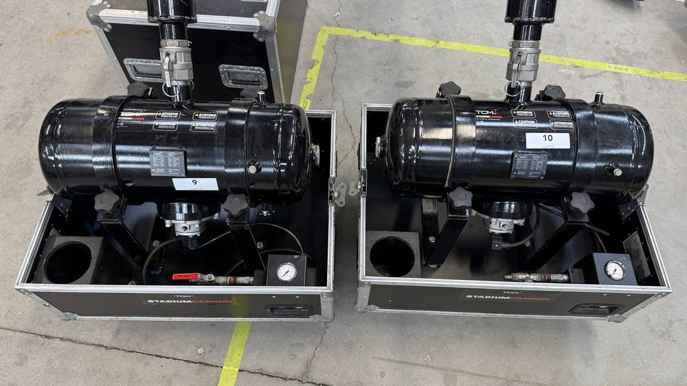 Explo X2 Waveflame – 10-Unit Bundle with Flightcases