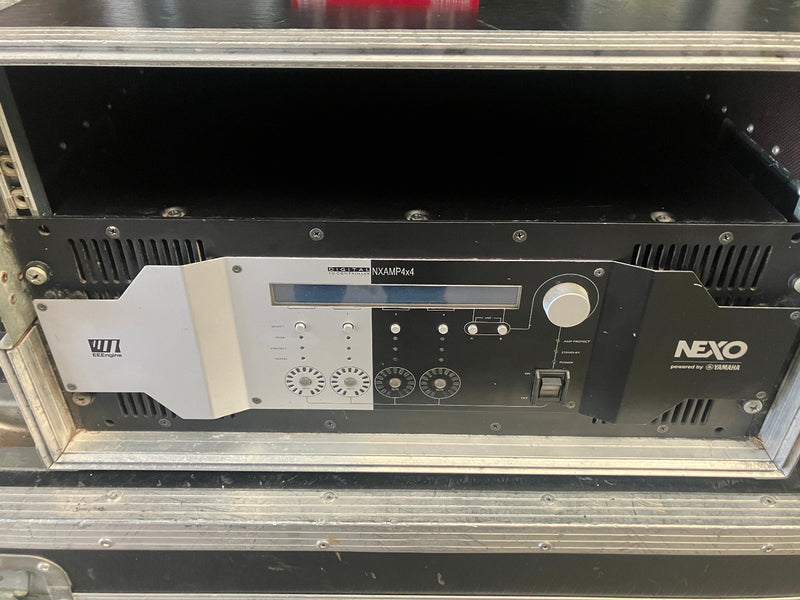 NEXO NXAMP 4x4 System Amplifier with DSP and Dante Option