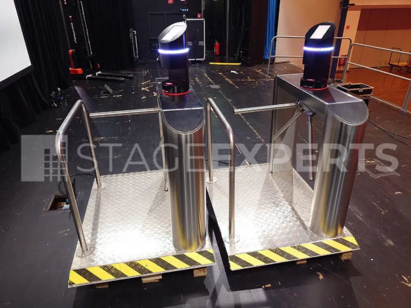 Ticket Scanner & Turnstile Set – Portable or Fixed Use