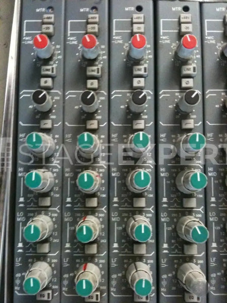DDA Q2 Analogue Mixer, 14 Mono + 2 Stereo with 8 Auxes