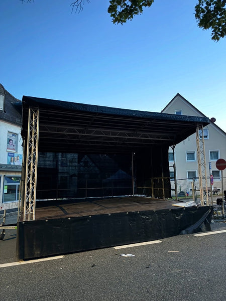 Eckart Fahrzeugbau Stagemobil L Mobile Stage Trailer – 42 m²