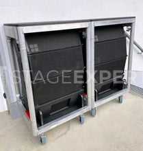 Load image into Gallery viewer, d&amp;b Y8 Line Array Set (4) with Dolly – Used 2018
