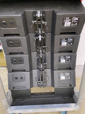 d&b Y12 Line Array Set (4) with Dolly – 2018, Used