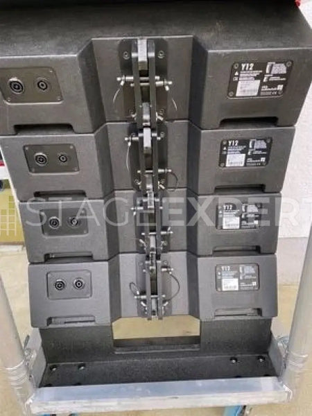 d&b Y12 Line Array Set (4) with Dolly – 2018, Used