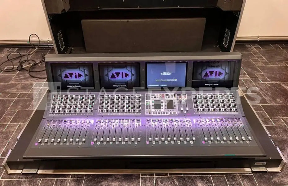 Avid VENUE S6L‑32D Set with E6L‑192 and Stage 64 System