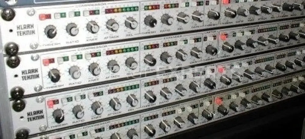 Klark Teknik DN-504 4-Channel Compressor/Limiter, 1U Rack