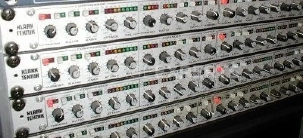 Klark Teknik DN-504 4-Channel Compressor/Limiter, 1U Rack
