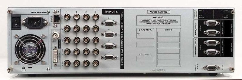 Eventix EVX-8022 Seamless Presentation Switcher/Scaler