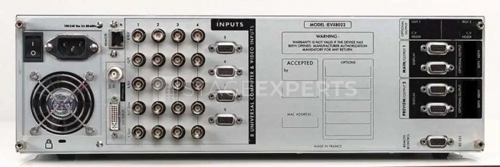 Eventix EVX-8022 Seamless Presentation Switcher/Scaler