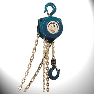 Tralift TRALIFT 1.0 t Hand Chain Hoist 8 m Set (2x) with Cases