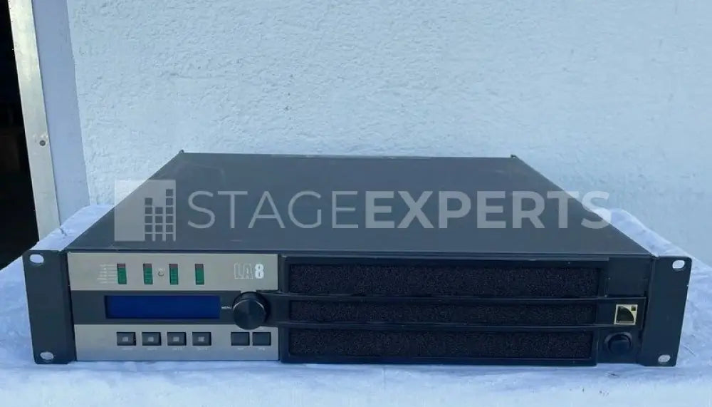 L-Acoustics LA8 System Amplifier, 4x1100W, 2U, AES/EBU