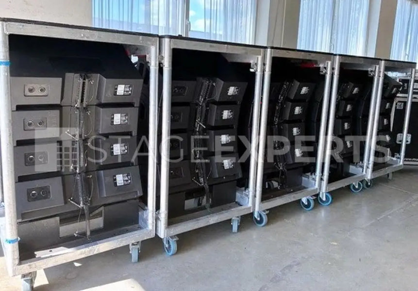 d&b audiotechnik V8 Line Array – Set of 4 with Touring Cart