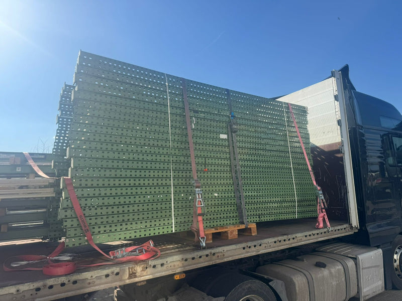 Industrial Heavy-Duty Pallet High-Bay Racking, I-Beam