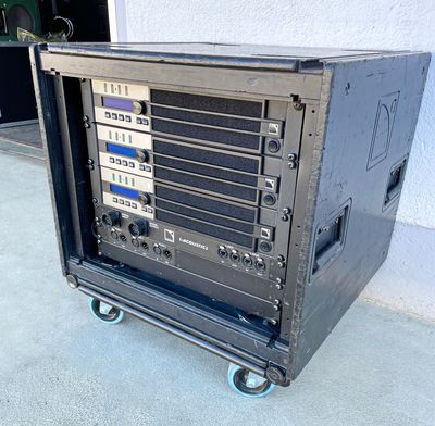 L-Acoustics LA-RAK – Touring Rack with 3x LA8 System Amps