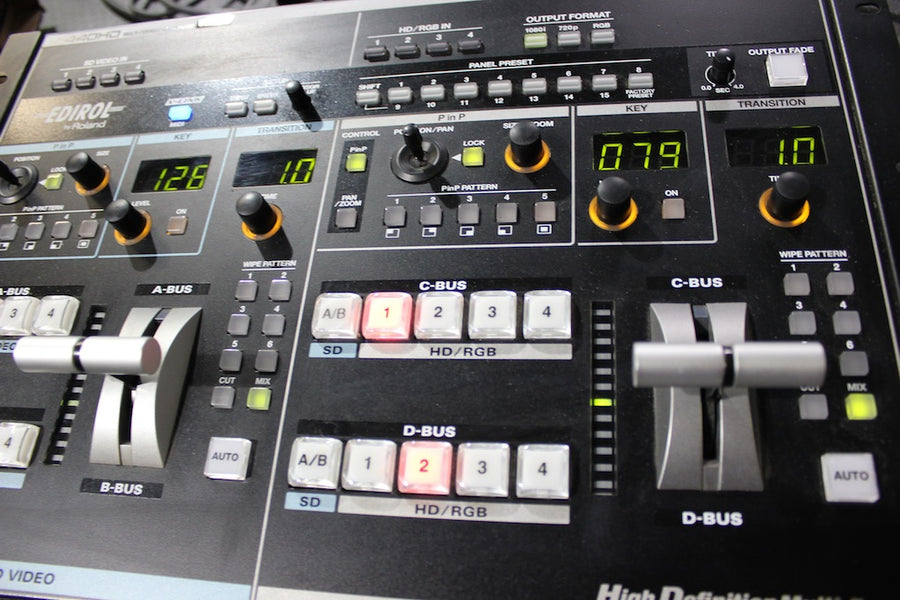Roland EDIROL V-440HD Multi-Format Video Switcher for Live