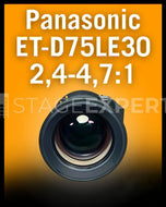 Panasonic ET-D75LE30 Tele Zoom Lens for 3-Chip DLP Projectors