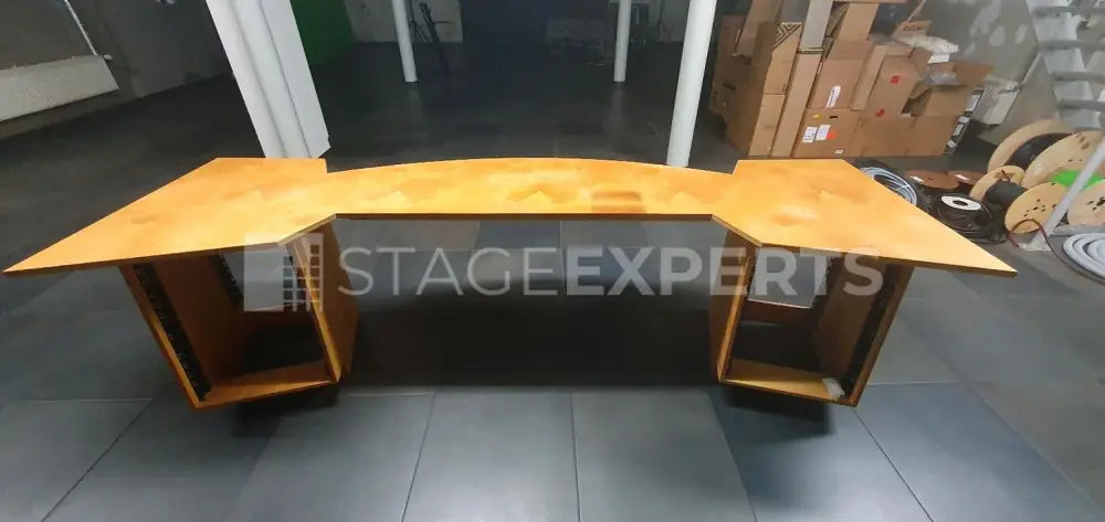 Studio Desk with 2 x 19-inch Racks – Custom Build Workstation