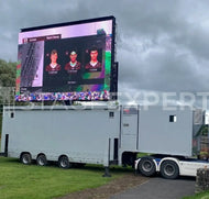 Outdoor LED Screen Trailer 60 sqm – Mobile LED Unit