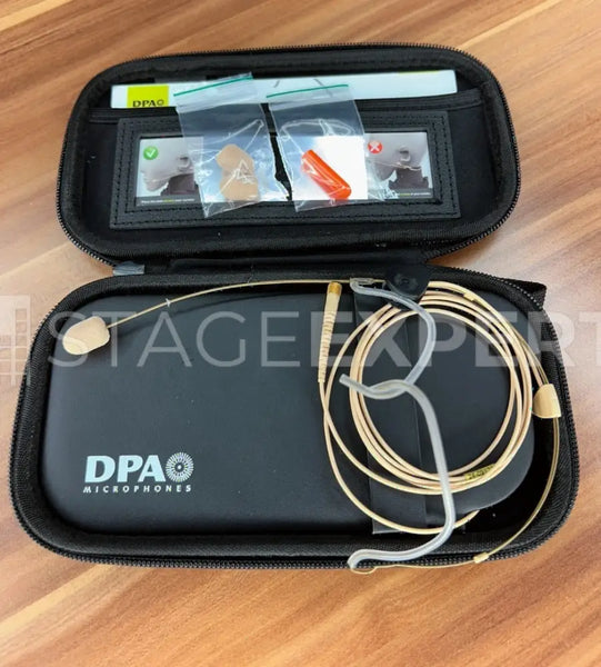 DPA 6066 Omnidirectional Headset Mic, Beige, MicroDot – CORE