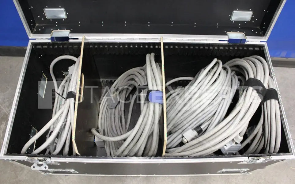 Divers Harting Cable Set with Plug Boxes & Cases