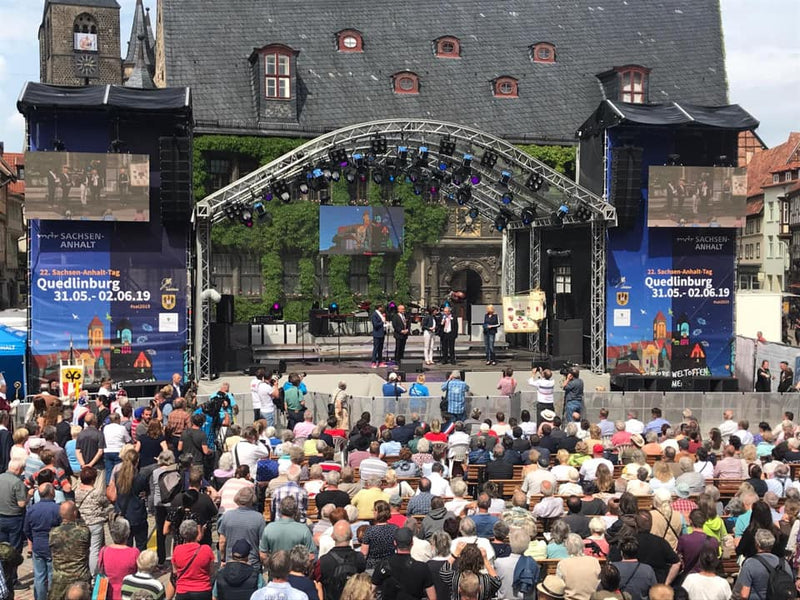 Prolyte ARCSTAGE2 10x8m Stage Roof Package | Truss & Layher
