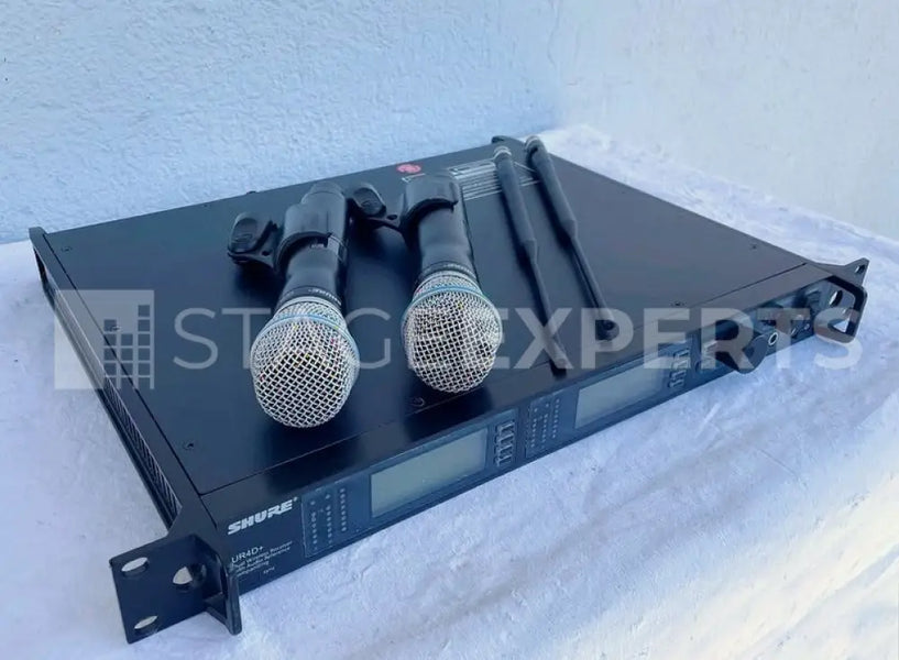 Shure UR4D+ & 2x UR2/Beta 87A Wireless Handheld Set