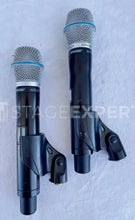 Load image into Gallery viewer, Shure UR4D+ &amp; 2x UR2/Beta 87A Wireless Handheld Set
