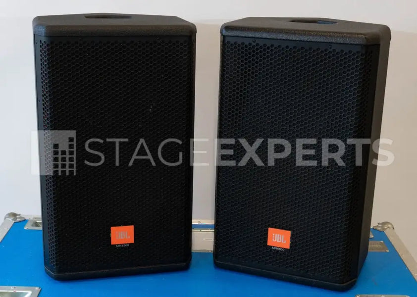 JBL MRX512 Pair – Passive 12-inch Speakers with Covers