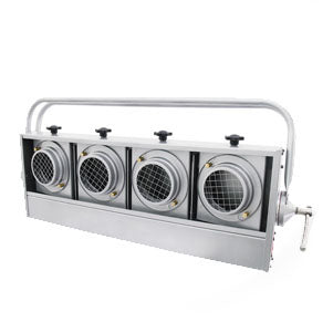 Eurolite Blinder 4 Lite Horizontal Silver Audience Blinder