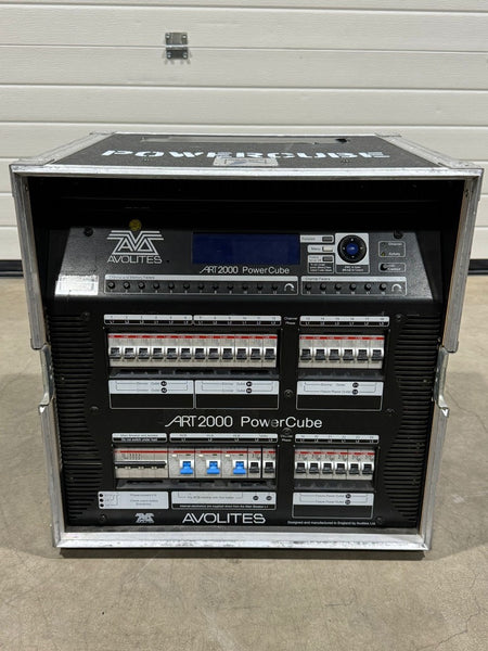 Avolites ART2000 PowerCube Dimmer/Dist, 63A, with Case