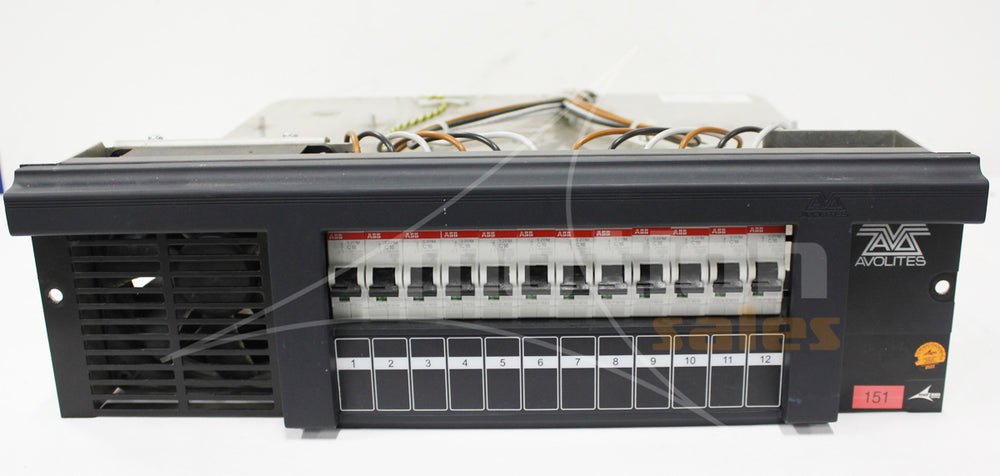 Avolites ART2000 SwitchBay Fan 12x16A Switch Module - 12 Circuits