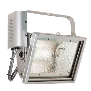 Rima A 150 CDM 4200K Asymmetrical Floodlight, Silver Finish