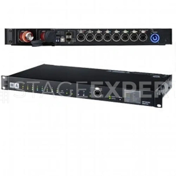 MA Lighting FIBERFOX MM Network Switch, 2x Fibre, 8x RJ45