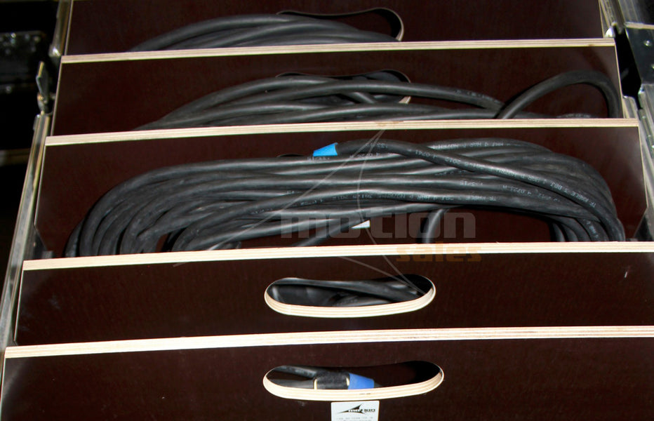 divers Schuko Cable Set IV – Power Cables, Splitters & Case