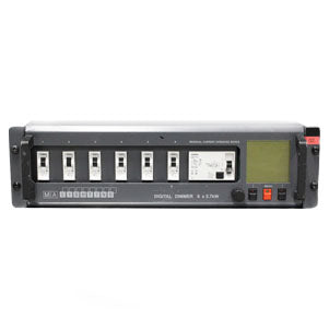 MA Lighting Dimmer 6x5.7kW with RCD, 2x Han6H – 63A