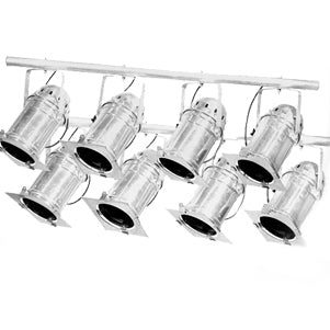 Diverse ACL Group Silver – PAR 64 Bars with Flight Case