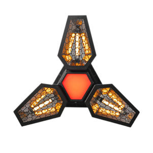 Portman Mantis 3‑Light Set with Case – Retro LED Fixture