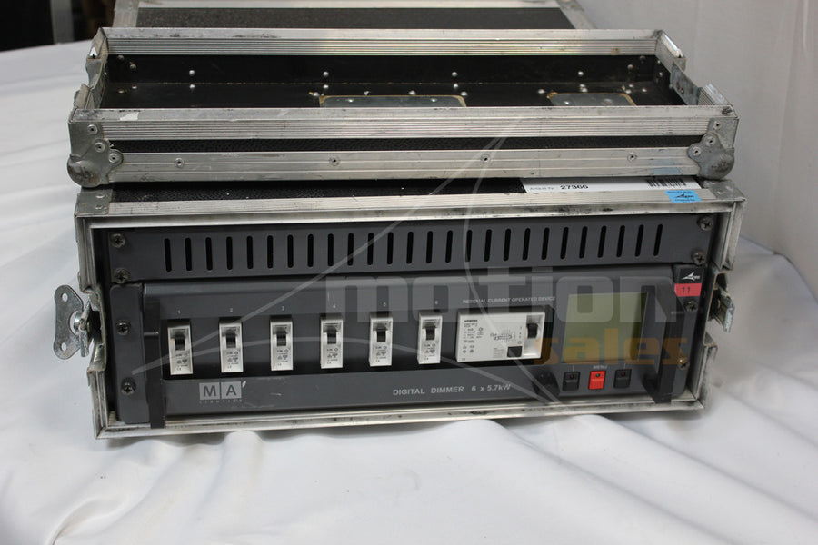 MA Lighting Dimmer 6x5.7kW, Han 6H, RCD – 4U Rack