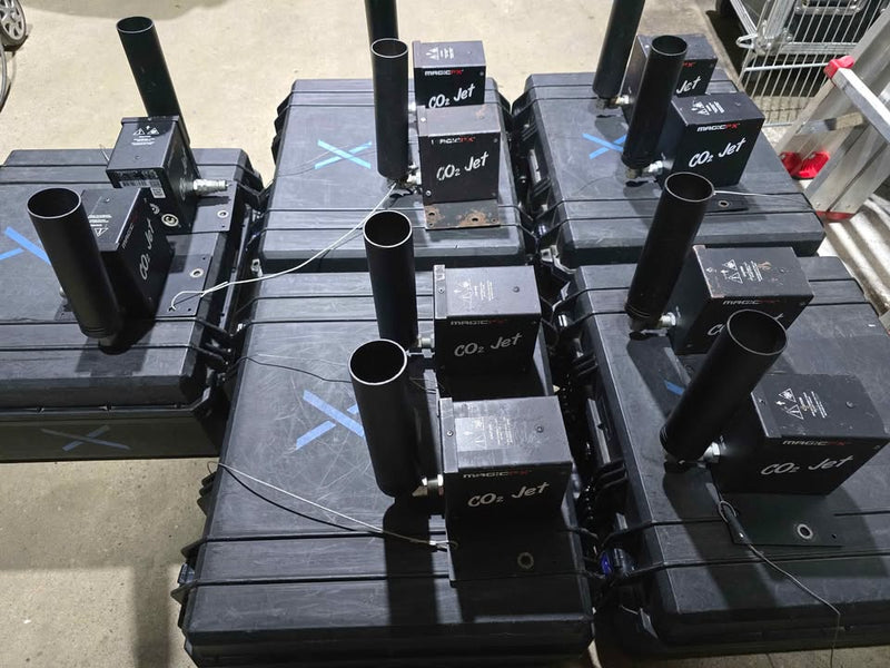 MAGICFX CO2 Jet – Pair with Flight Case for Live Events