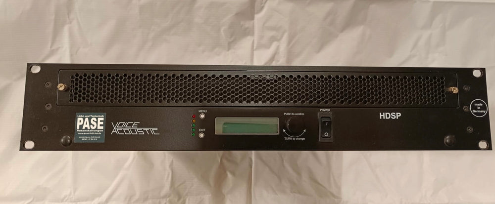 Voice Acoustic HDSP 3A Amplifier - 3-Channel DSP, 4,000 W