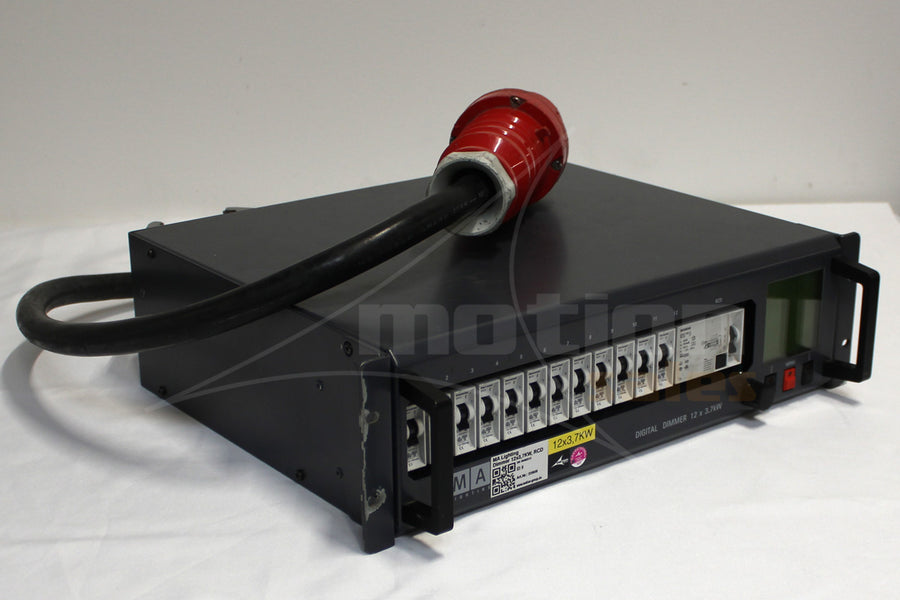 MA Lighting 12 x 3.7 kW Dimmer with RCD, 12ch DMX