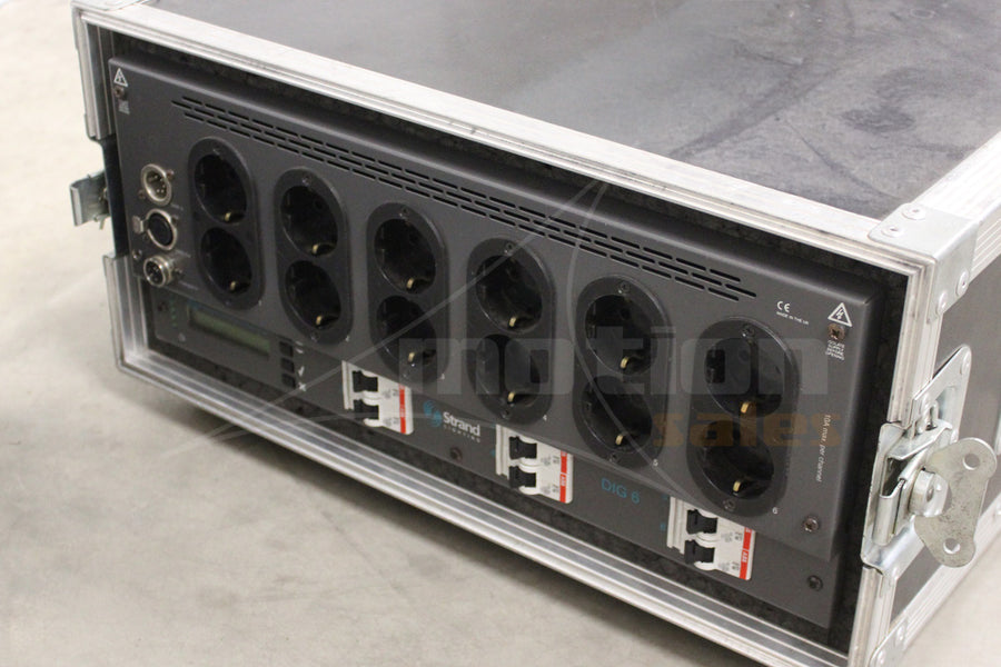 Strand 6x2kW 6‑Channel Dimmer Pack with Flight Case for Touring