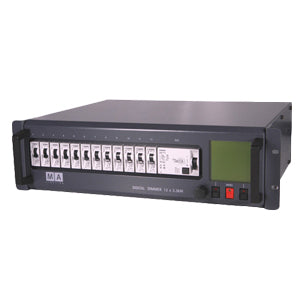 MA Lighting 12 x 2.3 kW Dimmer with RCD – 12‑Channel Rack