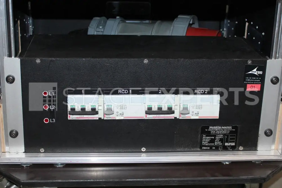Indu CONNEX STV 125A to 2x63A Power Distributor 400V 3-phase