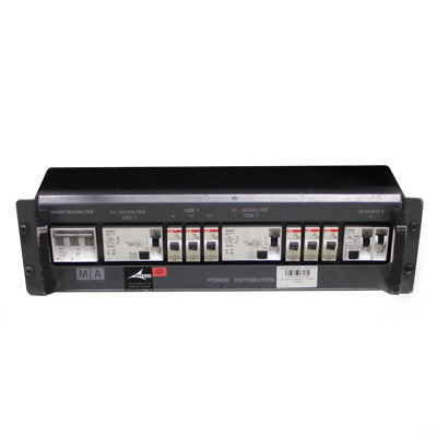 Major STV CEE 125A/400V Power Distro - 2x 63A + Schuko Mains