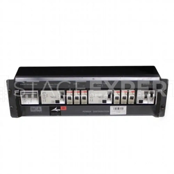 Major STV CEE 125A/400V Power Distro - 2x 63A + Schuko Mains