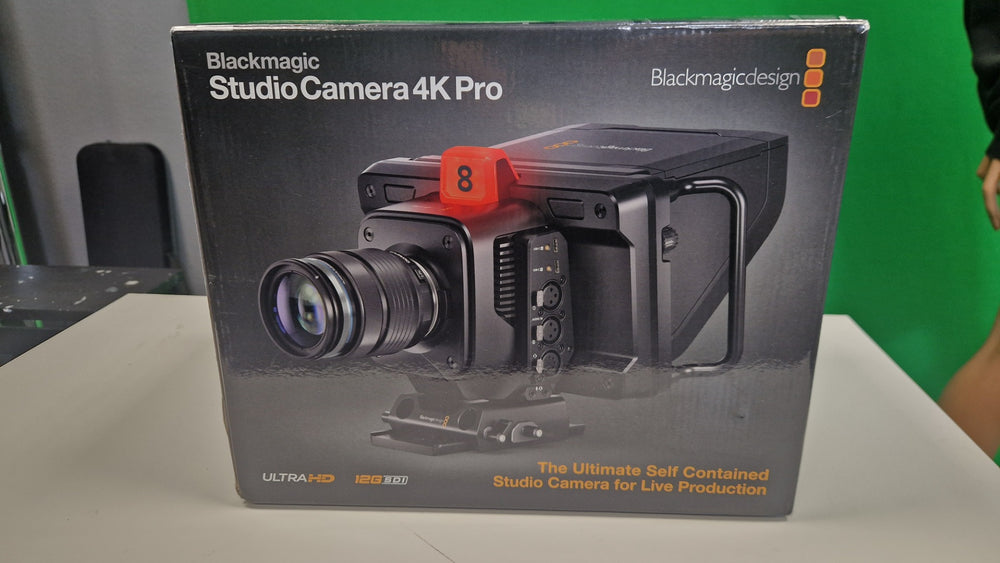 Blackmagic Design Studio Camera 4K Pro (MFT) – 4K Live & Studio