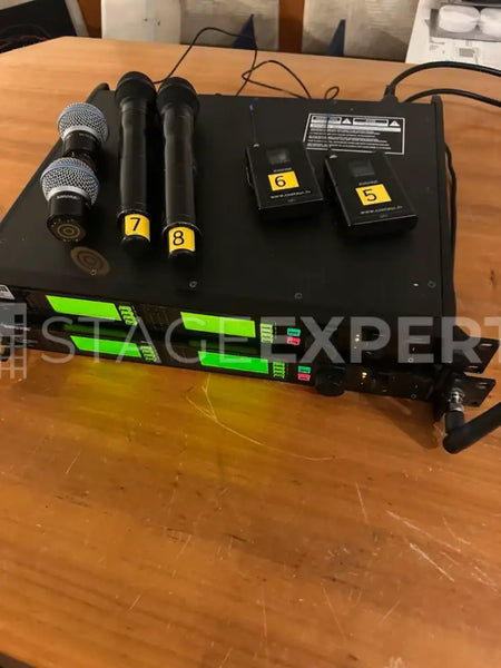 Shure UR4D+ Dual-Channel UHF-R Wireless Receiver | Professional